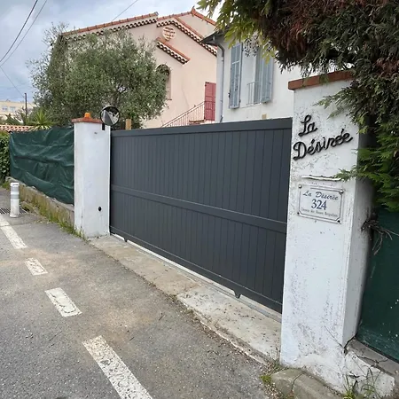 Villa La Desiree ,Haut De Villa, Refait A Neuf , 4 Etoiles, Climatise, Parking Prive Et 120M2 De Jardin